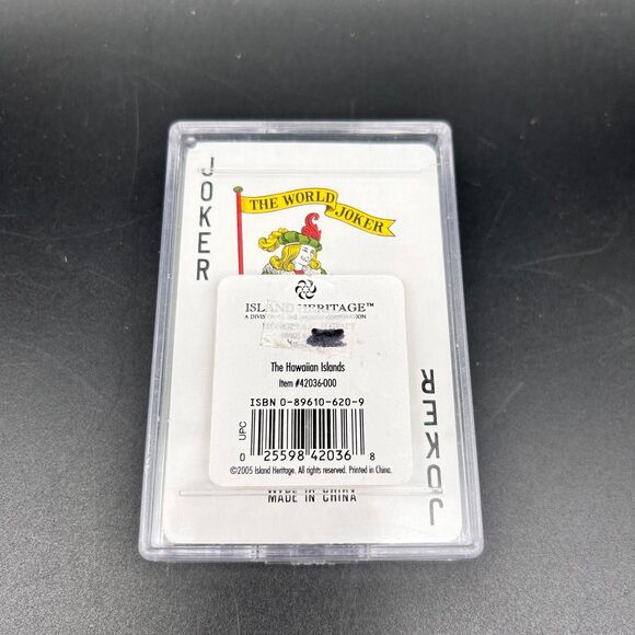 Island Heritage Playing Card Island Hula Honey - Picture 2 of 2